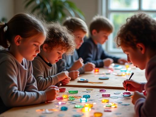 Atelier vitrail scolaires