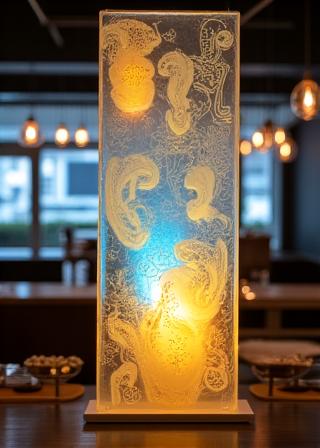 Panneau lumineux restaurant